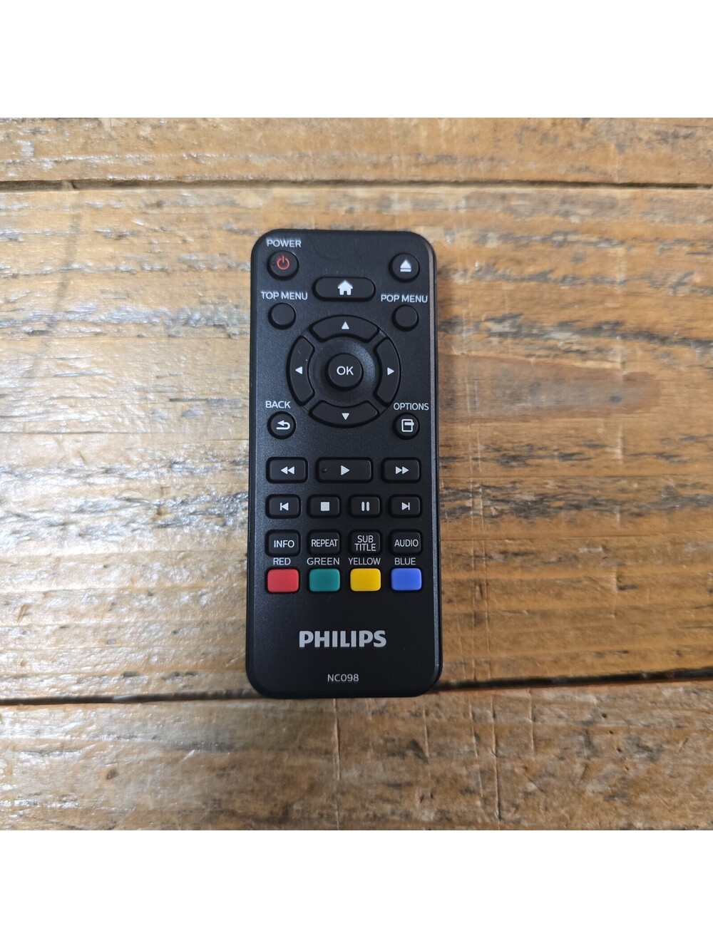 NC098 Replaced Remote for Philips Blu-ray Disc DVD Player BDP1502 BDP1502F7 OEM